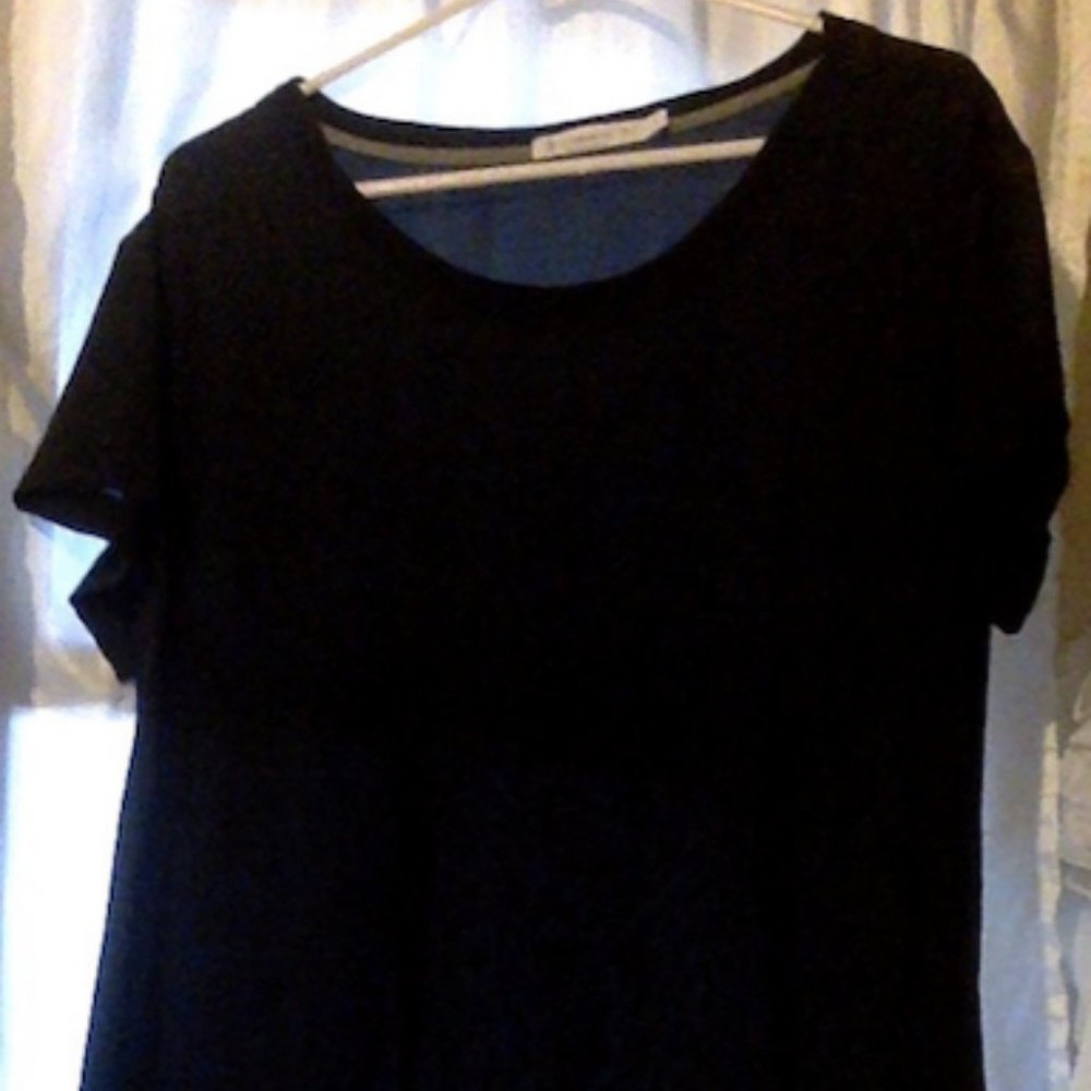 NEW Alternative Silk Cotton Blend Shirt Dress SzL